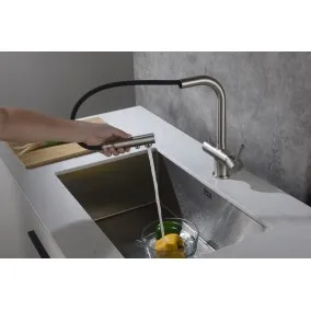 Virtuves izlietnes maisītājs dzeramajam ūdenim ar izvelkamu izteku BLUE WATER APALA, APALA-NT