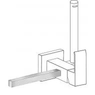Dvieļu turētajs TRES 180mm, 03412402