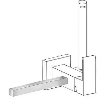 Dvieļu turētajs TRES 180mm, 03412402