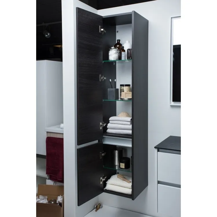Vannas istabas augstais skapis Kame CITY 160x35cm, TU/35-2/D1P1 Vannas istabas augstais skapis Kame CITY 160x35cm, TU/35-2/D1P1