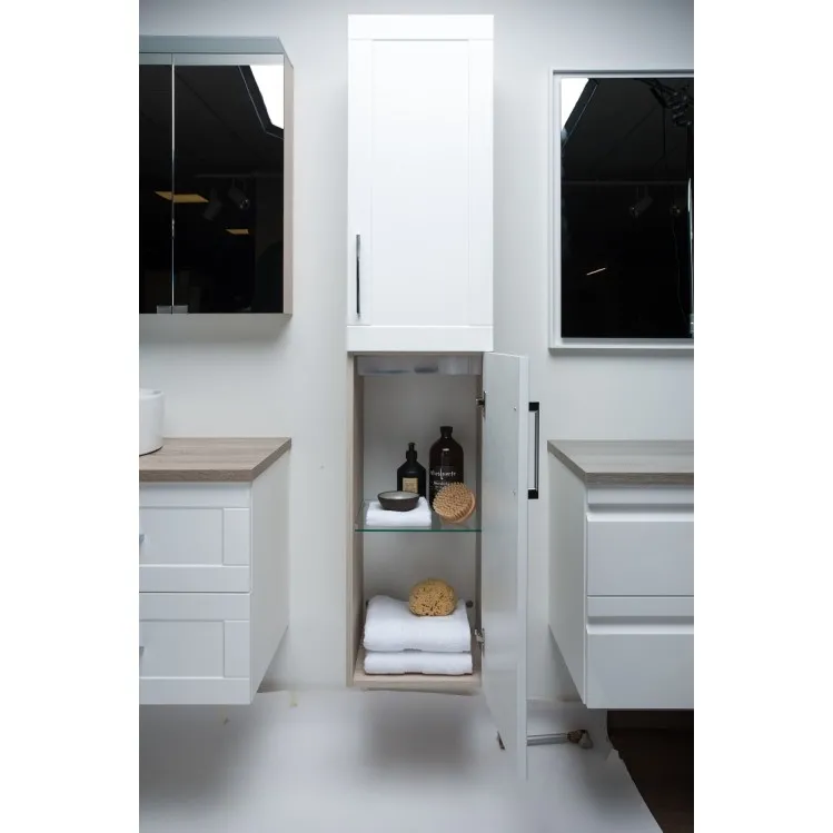 Vannas istabas augstais skapis Kame GAMA/DUET 160x35cm, TU/35-2/D1