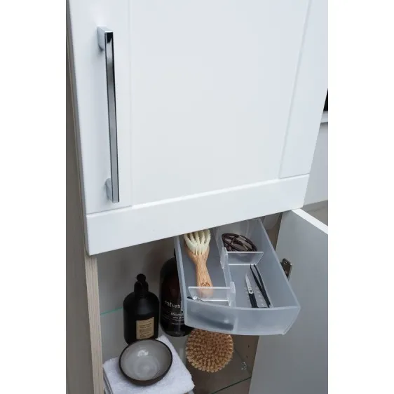 Vannas istabas augstais skapis Kame GAMA/DUET 160x35cm, TU/35-2/D1