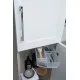 Vannas istabas augstais skapis Kame GAMA/DUET 160x35cm, TU/35-2/D1