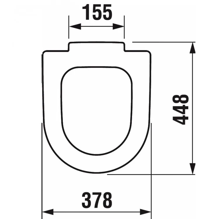 Tualetes poda vāks JIKA DEEP, H8932823000631
