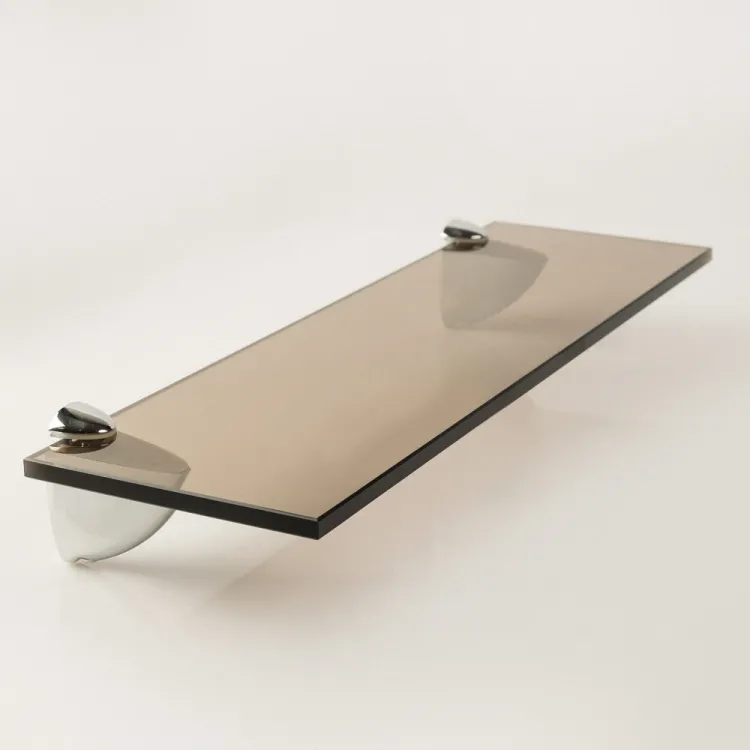 Plaukts Stikla Serviss 60x12 cm, bronza