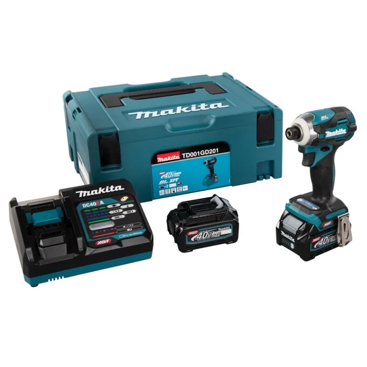 Akumulatora Triecienskrūvgriezis Makita TD001GD201