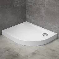 Dušas paliktnis asimetrisks Radaway DELOS E Compact 90x80cm L