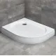 Dušas paliktnis asimetrisks Radaway PATMOS E 100x80cm L