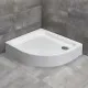 Dušas paliktnis asimetrisks Radaway SIROS E Compact 90x80cm L