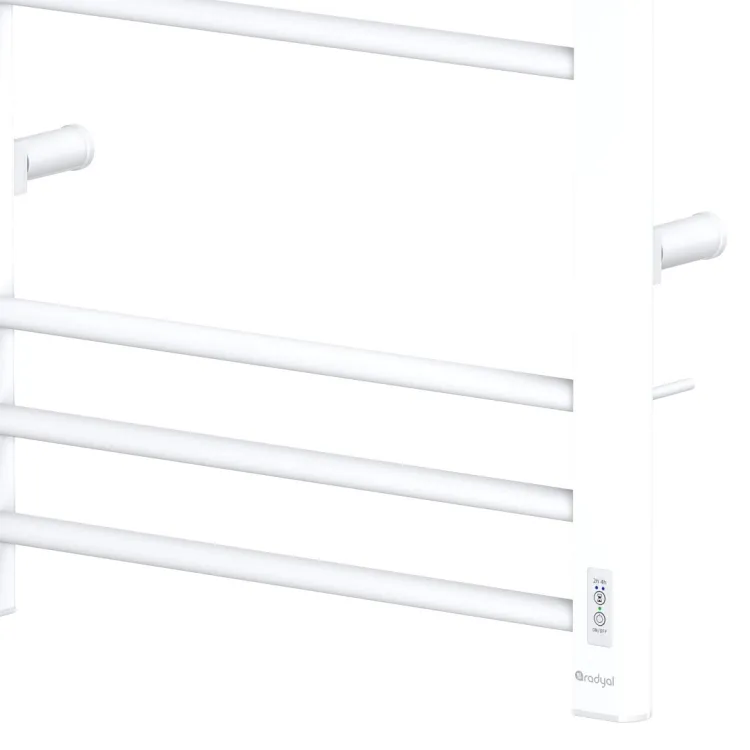 Elektriskais dvieļu žāvētājs Radial LILY-D 800C 500x800mm 125W, balts RAL9016
