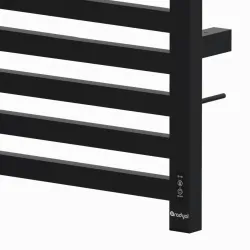 Elektriskais dvieļu žāvētājs Radial LILY 1000C 500x1000mm 175W, melns RAL9005