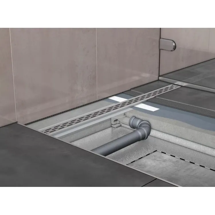 Dušas kanāls ar resti ACO ShowerDrain B 685mm, h-87mm, 9010.78.70
