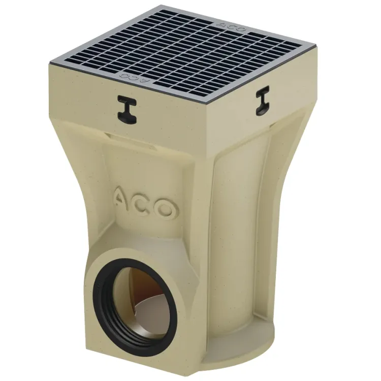 Europoint ACO traps 252x252mm ar plastmasas sietveida režģi (30/10mm)