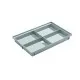 Kājslauķu vanniņa ACO Vario 600x400 mm, polipropilēns