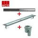 Dušas kanāls ar resti ACO ShowerDrain M 1200x84mm, horizontāls atloks
