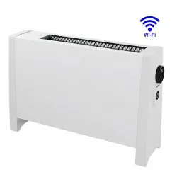 Elektriskais radiators pārnēsājamais ar termoventilatoru ADAX VILJE WiFi 2000W, balts