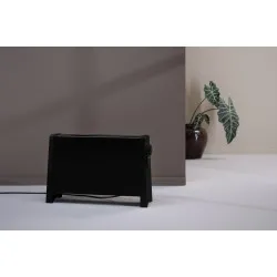 Elektriskais radiators pārnēsājamais ar termoventilatoru ADAX VILJE 2000W. melns