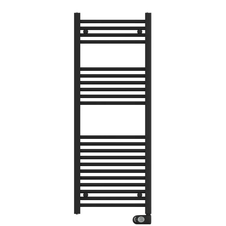 Adax Comfort 500 W elektriskais dvieļu žāvētājs 1300 × 500 mm melns
