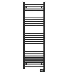 Adax Comfort elektriskais dvieļu žāvētājs 600 W, 1500 x 500 mm, melns