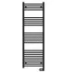 Adax Comfort 600 W elektriskais dvieļu žāvētājs 1500 x 500 mm melns