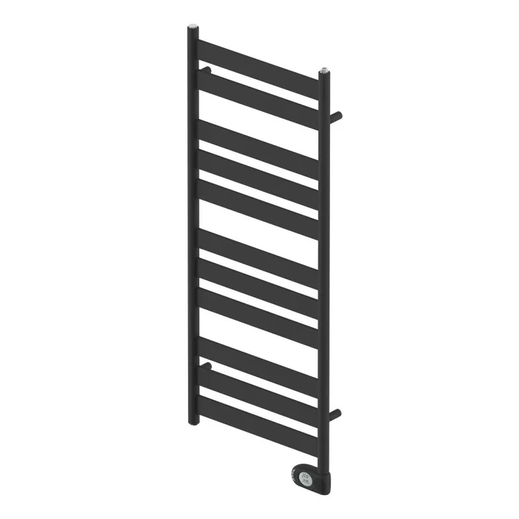 Adax Wave 500 W elektriskais dvieļu žāvētājs 1200 x 500 mm melns