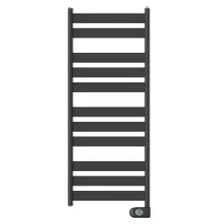 Adax Wave elektriskais dvieļu žāvētājs 500 W, 1200 x 500 mm, melns