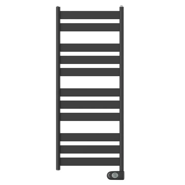 Adax Wave 500 W elektriskais dvieļu žāvētājs 1200 x 500 mm melns
