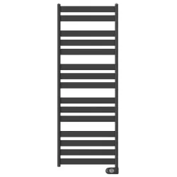 Adax Wave elektriskais dvieļu žāvētājs 750 W, 1600 x 600 mm, melns