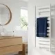 Adax Wave 750 W elektriskais dvieļu žāvētājs 1500 x 500 mm balts