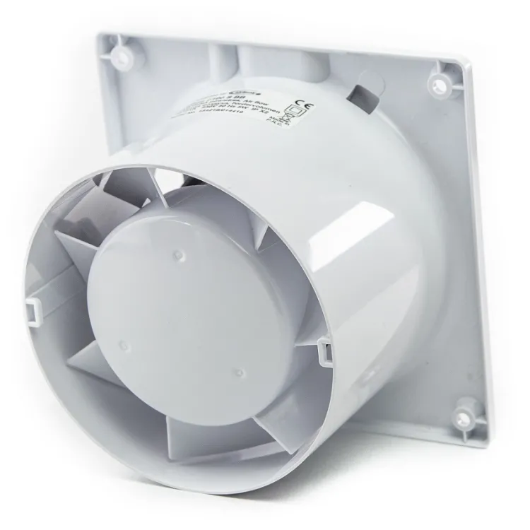Sadzīves ventilators airRoxy dRim 100 HS BB bez priekšējā paneļa