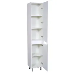 Vannas istabas augstais skapis Akvarodos KVADRO 185x35cm, 936KVPR
