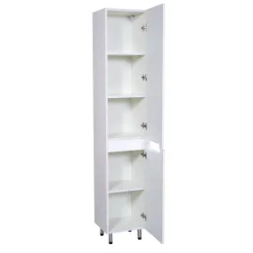 Vannas istabas augstais skapis Akvarodos KVADRO 185x35cm, 936KVPR