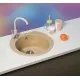 Virtuves izlietne Aqualine Omega 520x480 mm, 36S2501