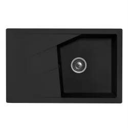 Virtuves izlietne Aqualine Linea Plus 780x500 mm, 36S2401