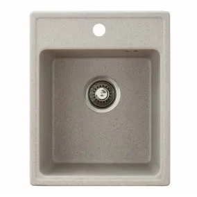 Virtuves izlietne Aqualine Quadro 400x500 mm, 36S2000