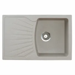 Virtuves izlietne Aqualine Quadro Plus 770x500 mm, 36S3000