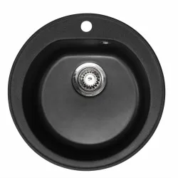 Virtuves izlietne Aqualine Venera 510x510 mm, 36S1001