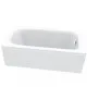 Taisnstūra vanna Aqualine SALSA 120x70 mm