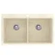 Virtuves izlietne HELIKA MAGNA 850x510 mm, SQM200W-113