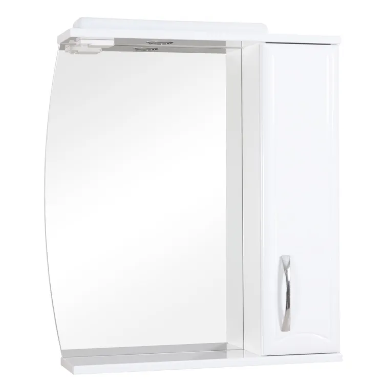 Vannas istabas skapītis ar spoguli Akvarodos DECOR 70cm R