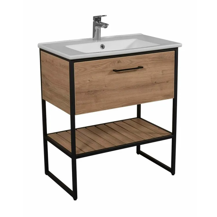 Vannas istabas skapītis ar izlietni Aquarodos LOFT-SCANDI 75 cm