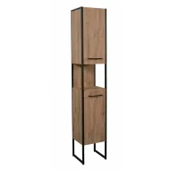 Vannas istabas augstais skapis Akvarodos LOFT-SCANDI 196x35cm