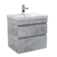 Vannas istabas skapītis ar izlietni Aquarodos VINTAGE BETON 60cm