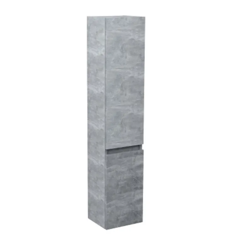 Vannas istabas augstais skapis Akvarodos VINTAGE BETON 165x35cm