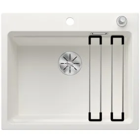 Virtuves izlietne Silgranit Blanco ETAGON 6 60x51cm, balta