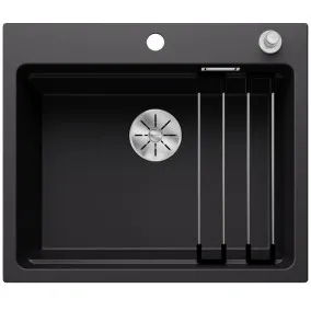 Virtuves izlietne Silgranit Blanco ETAGON 6 60x51cm, melna