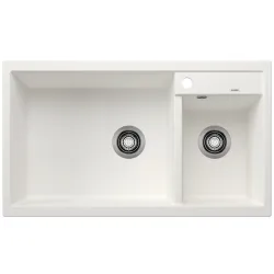 Virtuves izlietne Silgranit Blanco METRA 9 86x50cm, balta