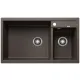Virtuves izlietne Silgranit Blanco METRA 9 86x50cm, coffee