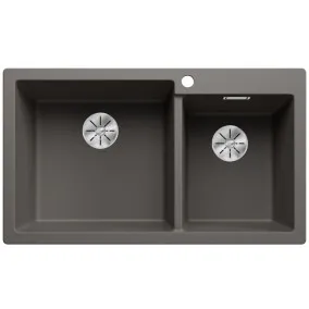 Virtuves izlietne Silgranit Blanco PLEON 9 86x50cm L, volcano grey