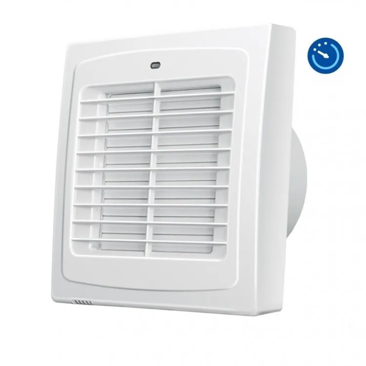 Sadzīves ventilators Blauberg AUTO 125T ar automātiskajām žalūzijām